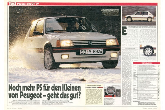 Peugeot 205 GTI 1.9