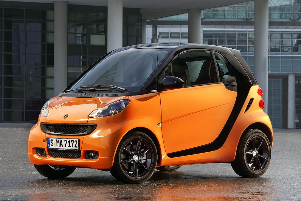 Smart fortwo nightorange 2011