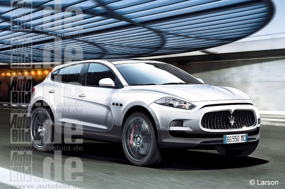 Vorschau: Mit diesem SUV wagt sich Maserati 2013 ins Gelände. - AUTO BILD