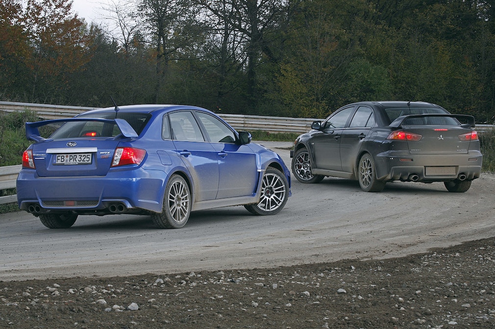 Subaru WRX STi Mitsubishi Lancer Evolution