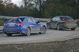 Subaru WRX STi Mitsubishi Lancer Evolution