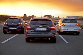 Ford Focus Opel Astra VW Golf