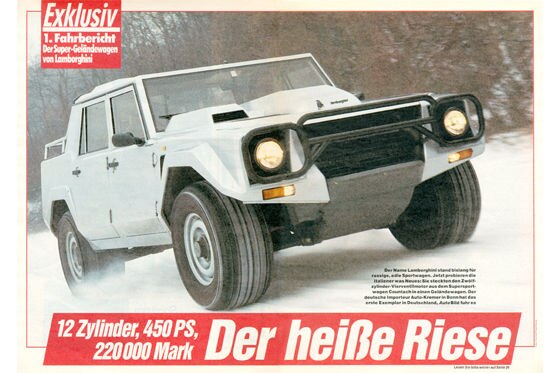 Lamborghini LM 002 Lamborghini LM 002