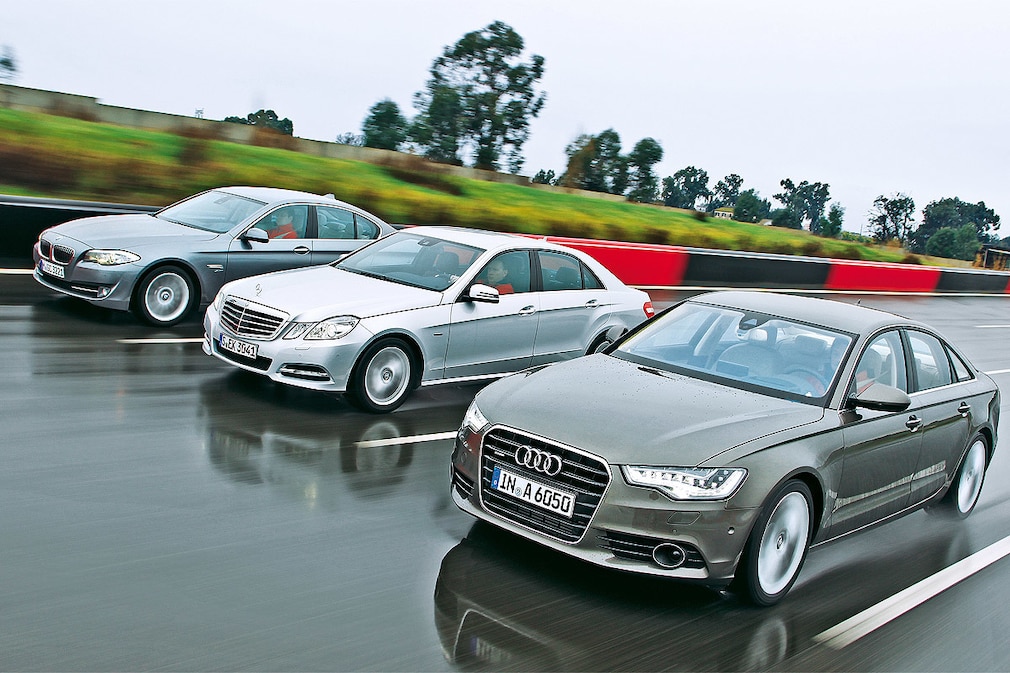 Audi A6 BMW 5er Mercedes E-Klasse