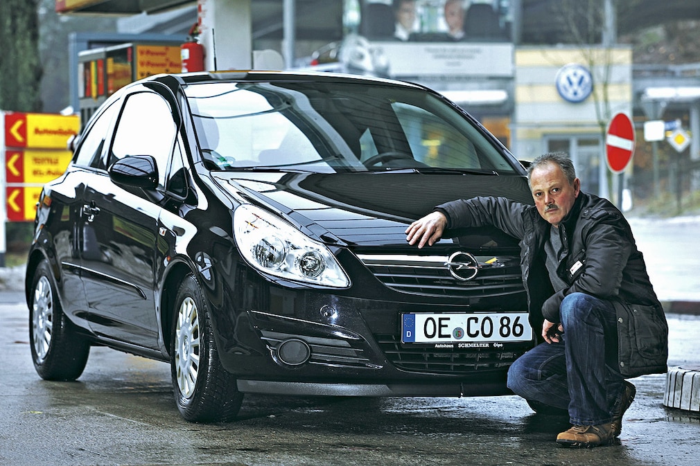 Beim Corsa glühen die Bremsen