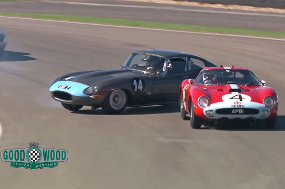 Fast-Kollision in Goodwood