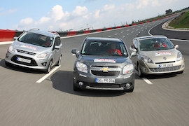 Ford Grand C-Max Chevrolet Orlando 2.0 MT Renault Grand Scénic dCi 130 FAP