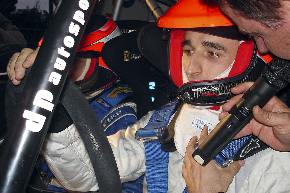 Rennfahrer Robert Kubica