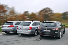 Mazda6 Kombi Opel Insignia Sports Tourer Skoda Superb Combi