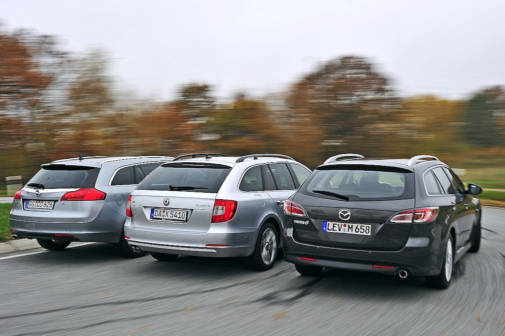 Mazda6 Kombi Opel Insignia Sports Tourer Skoda Superb Combi