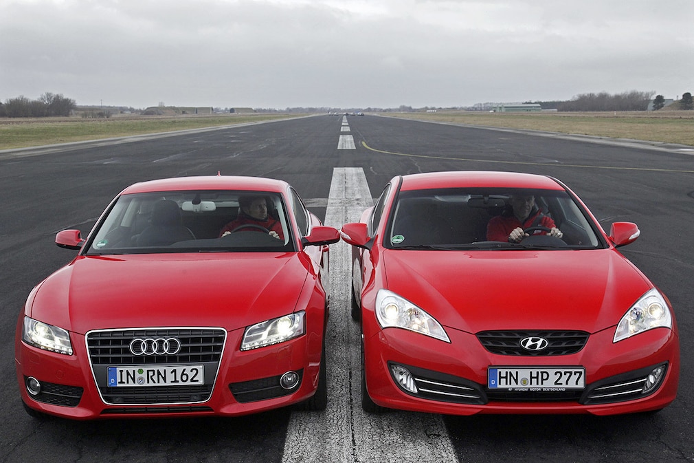 Audi A5 Hyundai Genesis Coupé