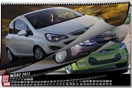 Der Auto-Kalender 2011