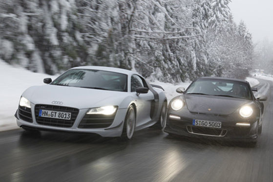 Audi R8 GT Porsche 911 GT3 RS