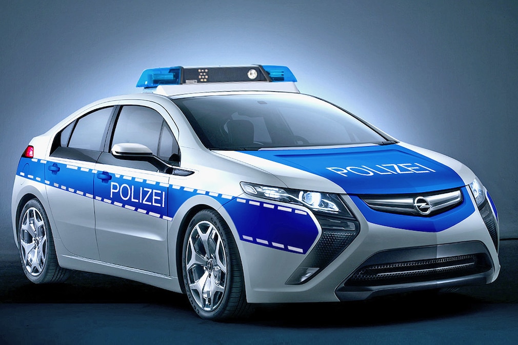 Polizeiauto Opel Ampera