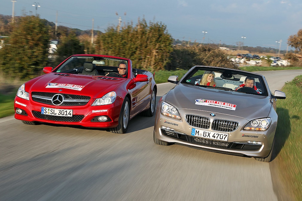 BMW 6er Cabrio Mercedes SL