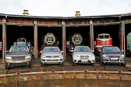 Audi Q7 BMW X5 Range Rover VW Touareg