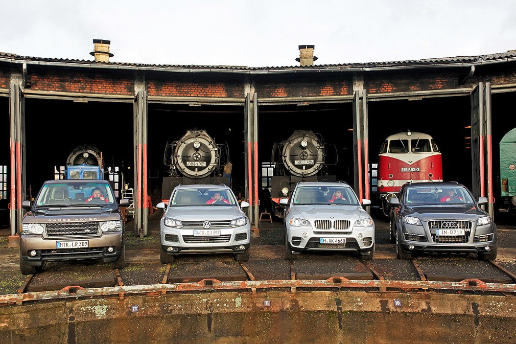 Audi Q7 BMW X5 Range Rover VW Touareg