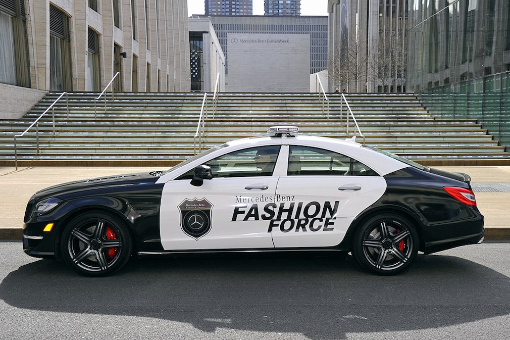 Mercedes CLS 63 AMG für die New York Fashion Week