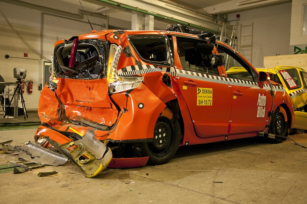 Renault Grand Scénic im Dekra Crash-Test