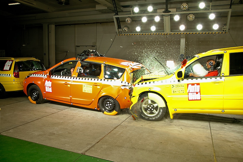 Renault Grand Scénic im Dekra Crash-Test