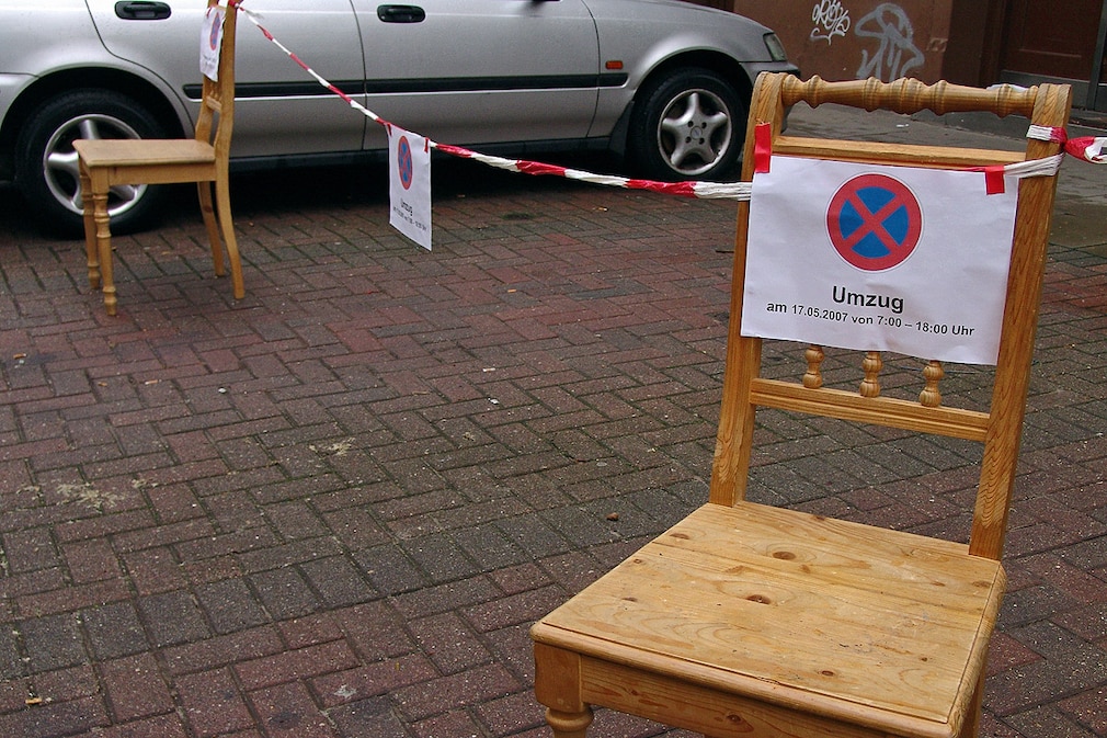 Parklücke frei halten