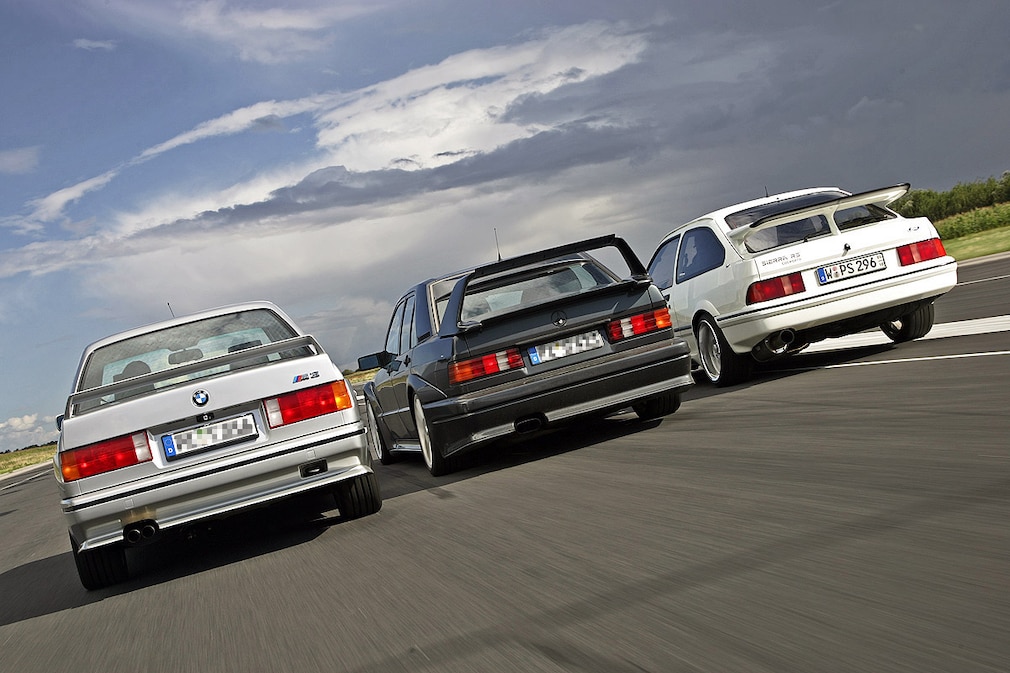 BMW M3 Mercedes 190 E 2.5-16 Evo II Ford Sierra RS Cosworth