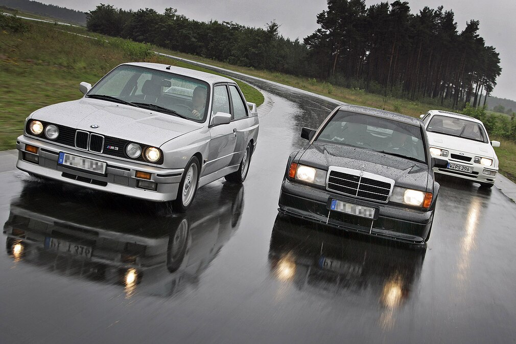 BMW M3 Mercedes 190 E 2.5-16 Evo II Ford Sierra RS Cosworth
