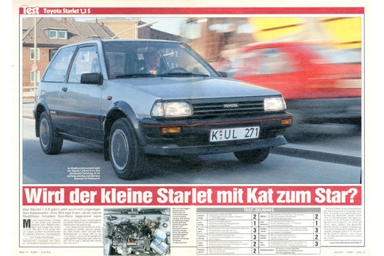 Toyota Starlet 1,3S