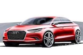 Audi A3 concept: Autosalon Genf 2011