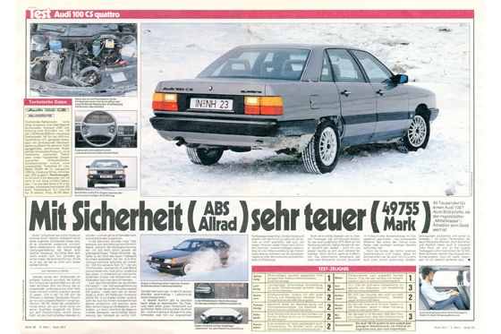 Audi 100 CS quattro