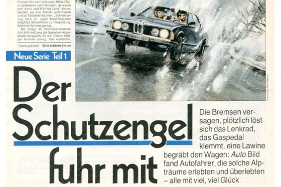 Der Schutzengel fuhr mit