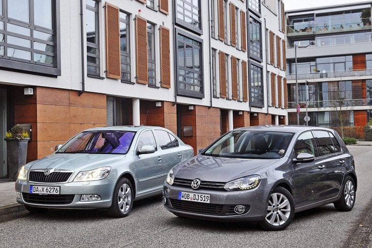 Skoda Octavia VW Golf