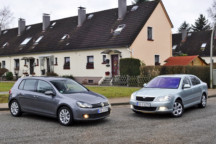 Skoda Octavia VW Golf