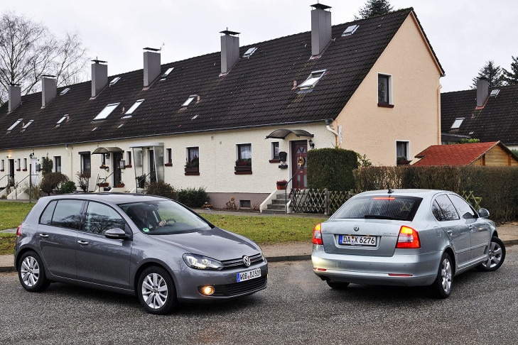 Skoda Octavia VW Golf