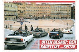 Vergleich: Vier Cabrios