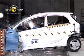 Euro NCAP Crashtest Mitsubish i-MiEV