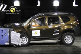 Dacia Duster im Euro NCAP-Crashtest