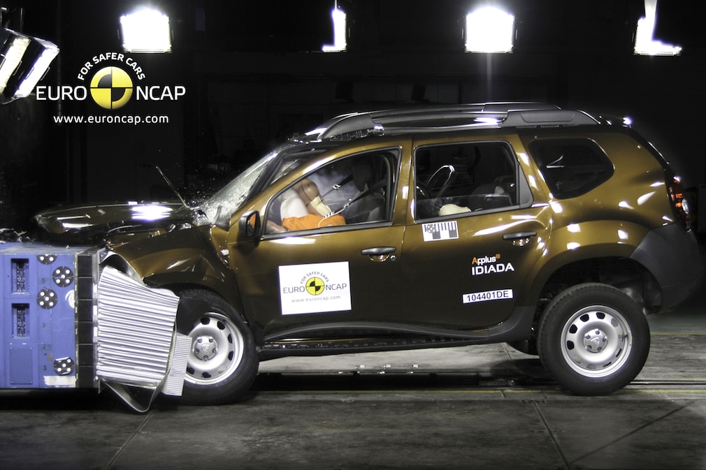 Dacia Duster im Euro NCAP-Crashtest