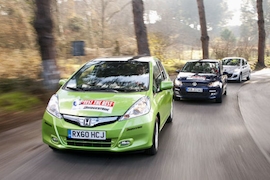 Honda Jazz Peugeot 207 VW Polo