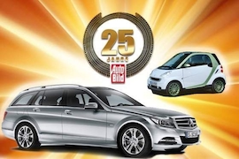 25 Jahre AUTO BILD Jubiläums-Gewinnspiel