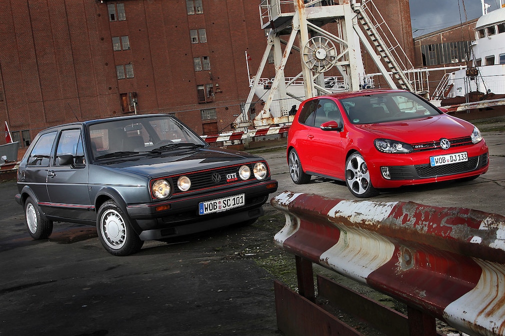 VW Golf II GTI 16V gegen Golf VI GTI