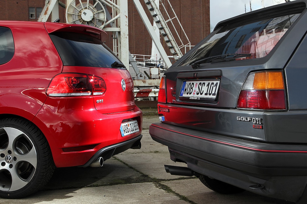 VW Golf VI GTI VW Golf II GTI 16 V