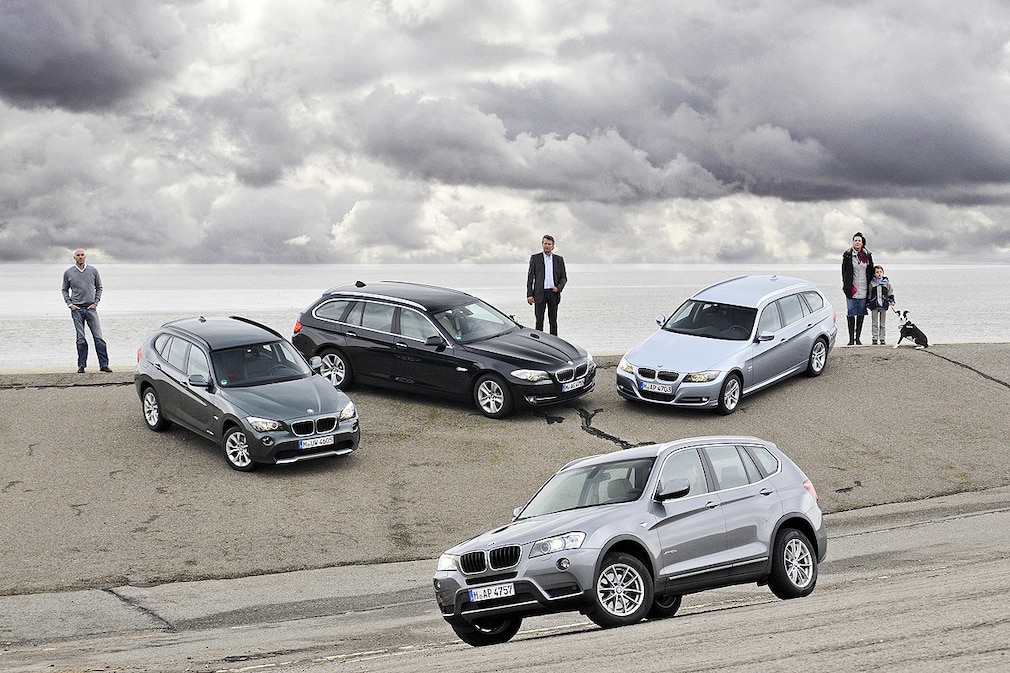 BMW X3 BMW X1 BMW 3er Touring BMW 5er Touring