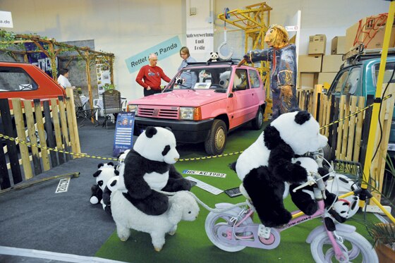 Techno Classica Panda-Club-Stand
