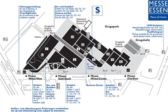 Techno Classica Messeplan