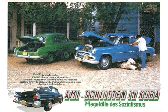 Ami-Schlitten in Kuba