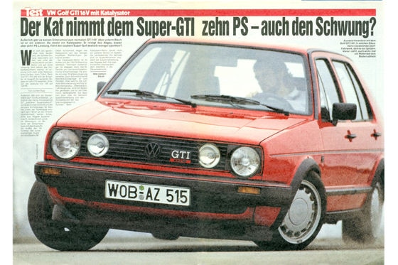VW Golf GTI 16V Kat