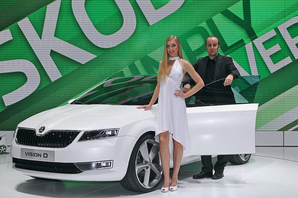 Skoda VisionD in Genf 2011