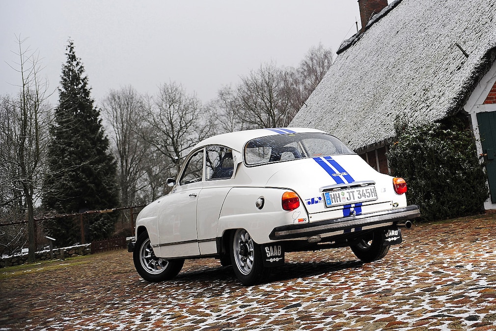 Saab 96 V4 Klassiker für 7000 Euro