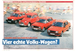 Vier echte Volkswagen?